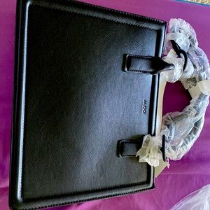 Aldo black women handbag.